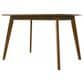 Armen Living Amaris Dining Table in Warm Walnut - Table Only, , large