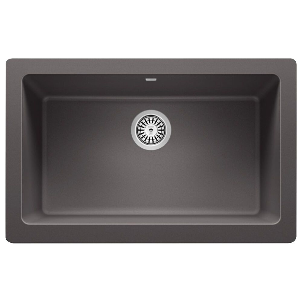 Blanco Vintera 30" Super Single Apron Farmhouse Sink in Cinder, , large
