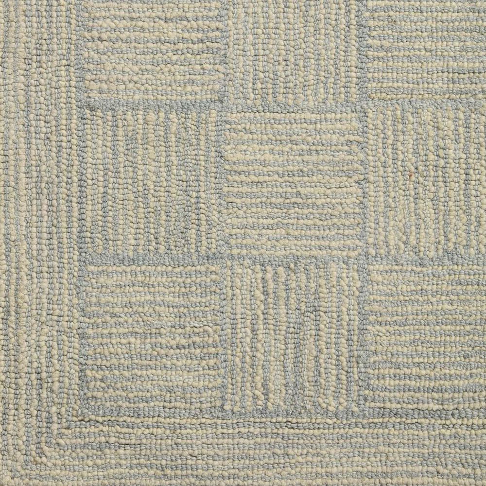 Chris Loves Julia x Loloi Francis 2&#39;6&quot; x 7&#39;6&quot; Silver and Sky Runner, , large
