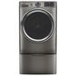 GE Appliances 4.8 Cu. Ft. Front Load Washer with Steam in Satin Nickel, , large