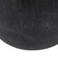 Hearth and Haven Round Patio Side Table in Matte Black, , large