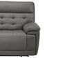 Interlochen 6-Piece Leather Power Reclining Sectional in Aline Light Gray, , large