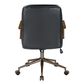 OSP Home Woodlands Desk Chair in Black, , large