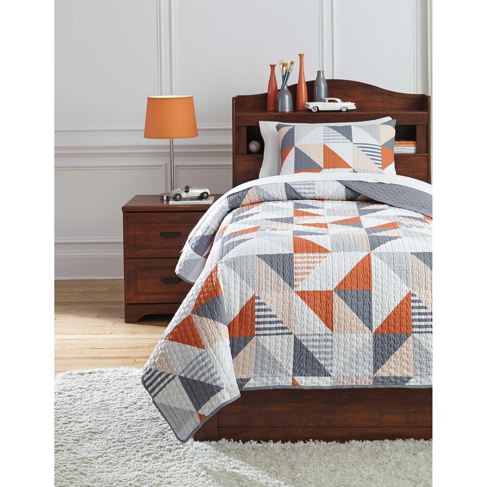 Signature Design by Ashley Layne 2-Piece Twin Coverlet, , large