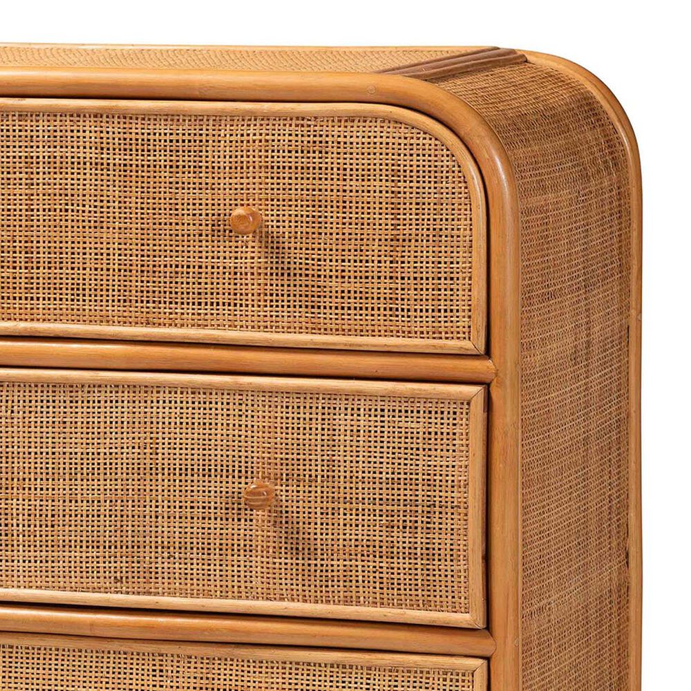 Baxton Studio Sampit 4-Drawer Storage Cabinet in Light Honey, , large