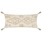 Classic Home Farm 16" x 36" Lumbar Throw Pillow in Ivory and Natural, , large