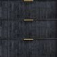 New Heritage Design Kailani 6-Drawer Dresser in Black, , large