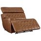 Ashley 3-Piece Power Reclining Symmetrical Sectional Sofa in Chocolate, , large