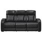 Ashley Boyington Power Reclining Sofa in Black, , large