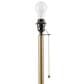 Hampton Park Serin Floor Lamp in Black and Antique Gold, , large