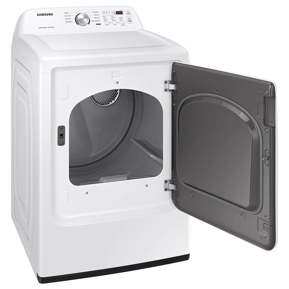 Samsung 4.5 Cu. Ft. Top Load Washer and 7.2 Cu. Ft. Electric Dryer Laundry Pair in White, , large