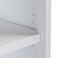 Riva Ridge Norah Open Bookcase in Simply White, , large