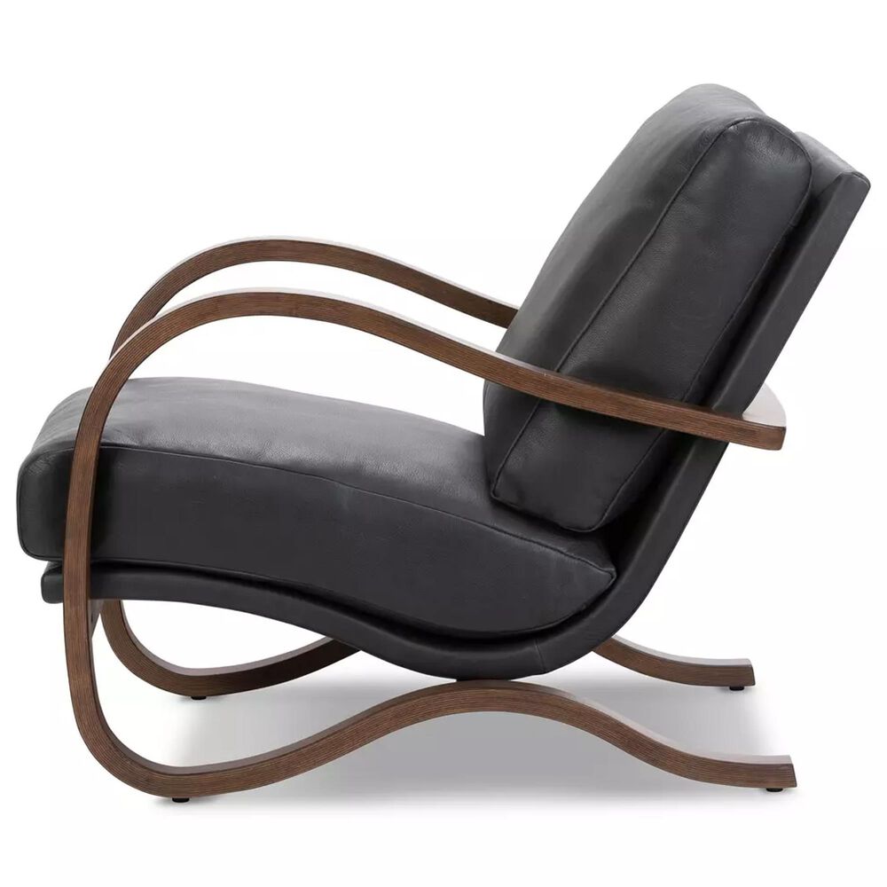 Four Hands Paxon Chair in Brickhouse Black, , large