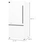Forno Milano Espresso 17.2 Cu. Ft. Bottom Freezer Refrigerator with Left Swing in White, , large