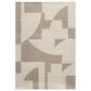 Central Oriental Etros Maki Beige and Taupe 7"10" x 9"10" Area Rug, , large