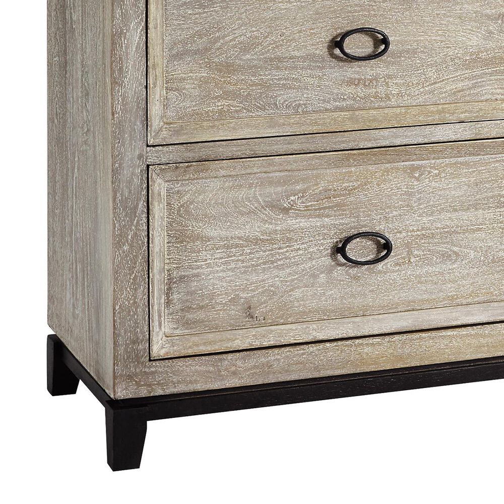 Signature Design by Ashley Halamay Dresser in White Waxed Finish, , large