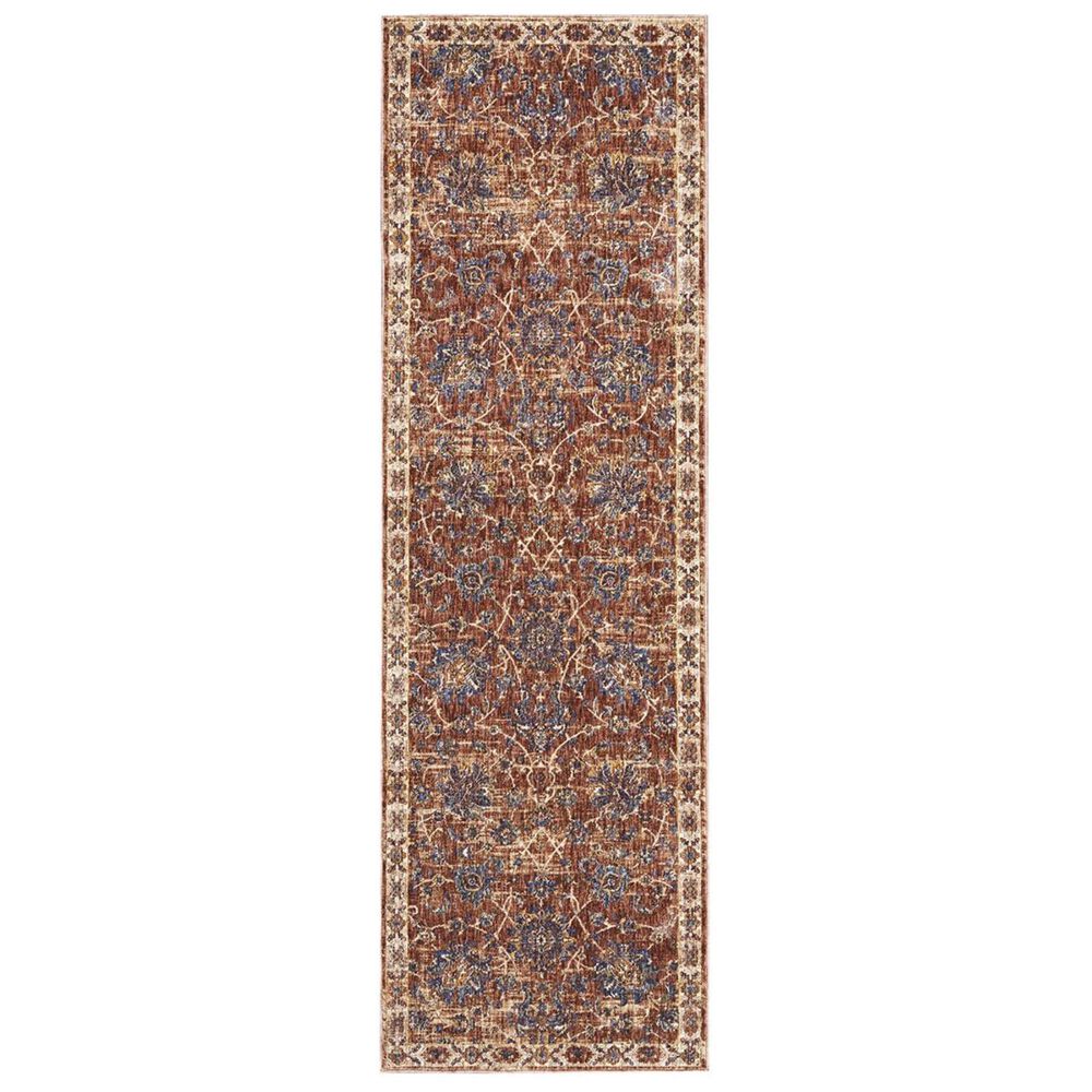 Nourison Lagos LAG02 2"3" x 7"6" Brick Runner, , large