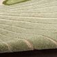 Nourison Aloha 10" x 14" Green and Yellow Indoor/Outdoor Area Rug, , large