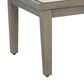 Ashley Rainier Ranch Patio Rectangular Cocktail Table in Brown and Beige, , large