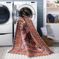 Surya Amelie AML-2347 5"3" x 7"3" Blue, Pink, Orange and Wheat Area Rug, , large