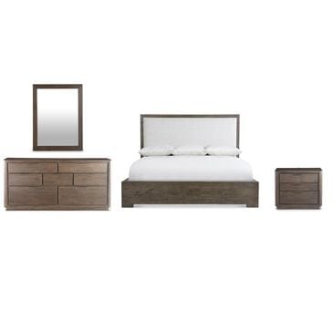 Bernhardt Outline 4-Piece Queen Panel Bedroom Set in Cassel, , large