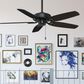 Hunter Builder Elite 52" Ceiling Fan in Matte Black, , large