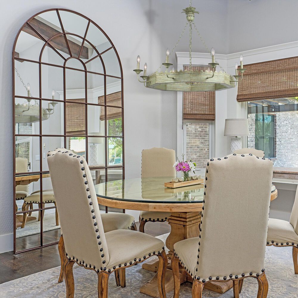 Golden Lighting Finley 8-Light Chandelier in Vintage Sage, , large