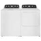 GE Appliances 4.5 Cu. Ft. Top Load Washer with Stainless Steel Basket and 7.2 Cu. Ft. Electric Dryer Laundry Pair in White, , large