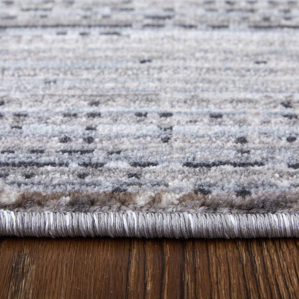 Feizy Deja 5&#39; x 7&#39;6&quot; Gray Area Rug, , large