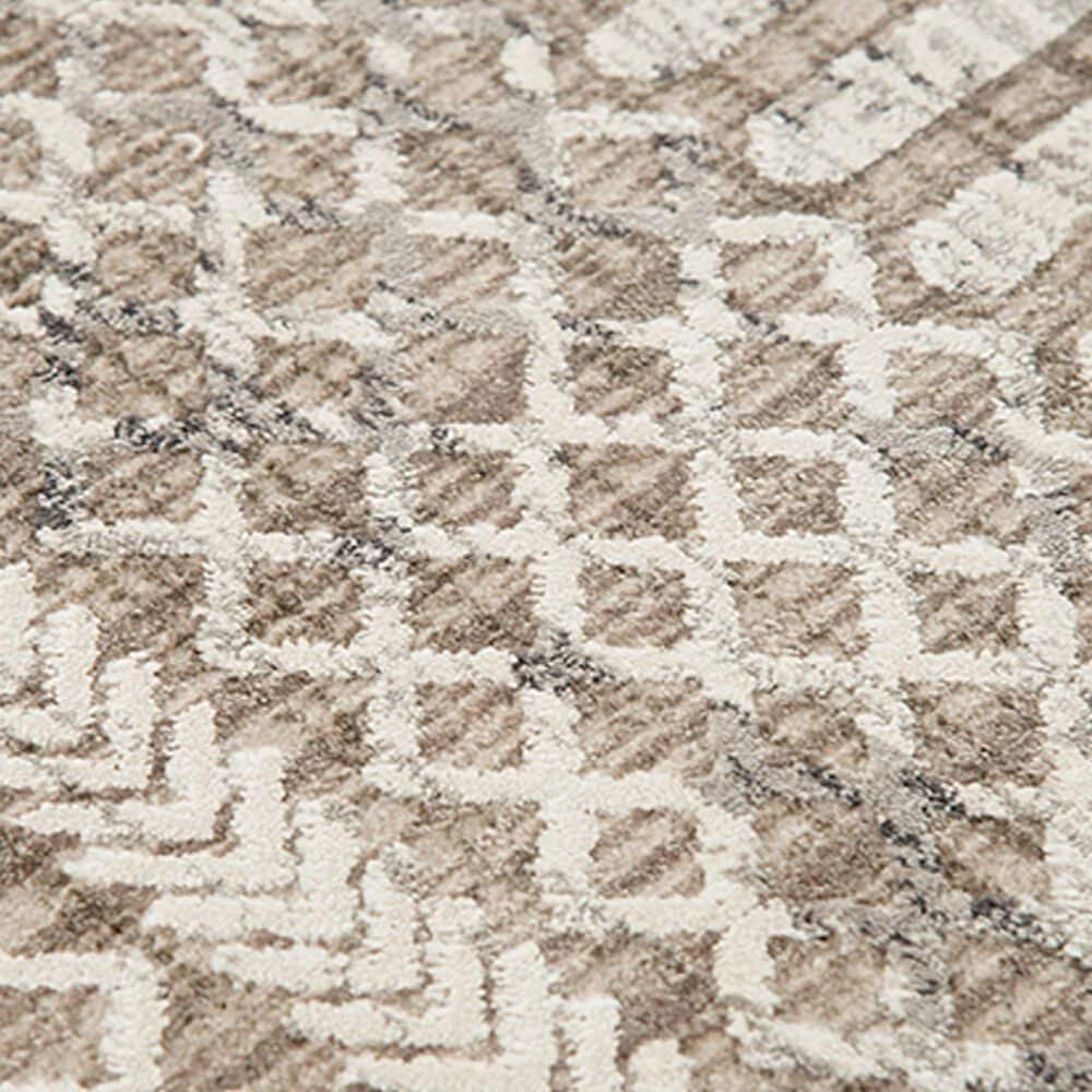 RIZZY Calabria 8&#39;10&quot; x 11&#39;10&quot; Neutral and Brown Area Rug, , large