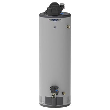 GE Appliances RealMAX Choice 40-Gallon Tall Liquid Propane Power Vent Low-NOx Water Heater in Gray, , large