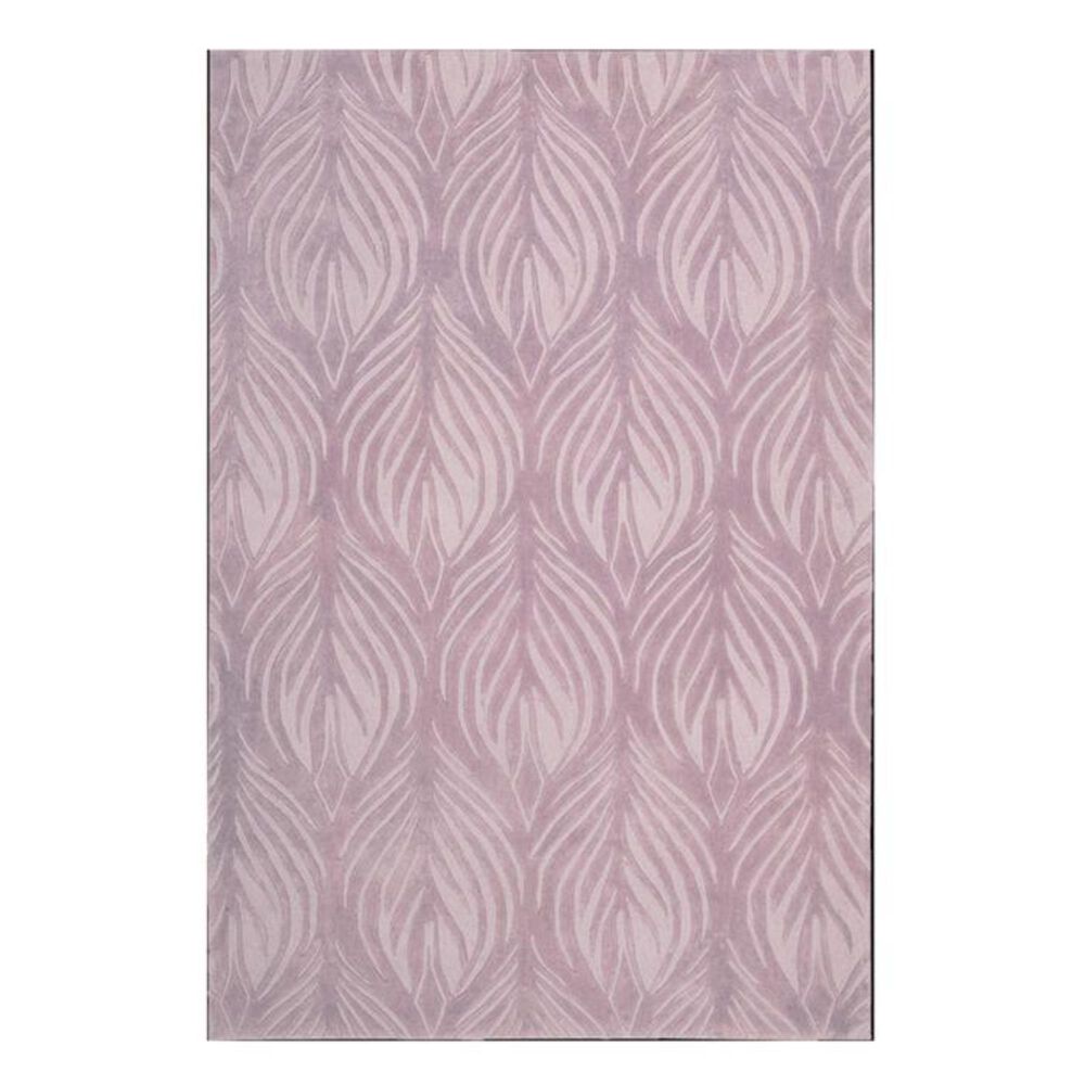 Nourison Contour CON06 5' x 7'6'' Lavender Area Rug, , large
