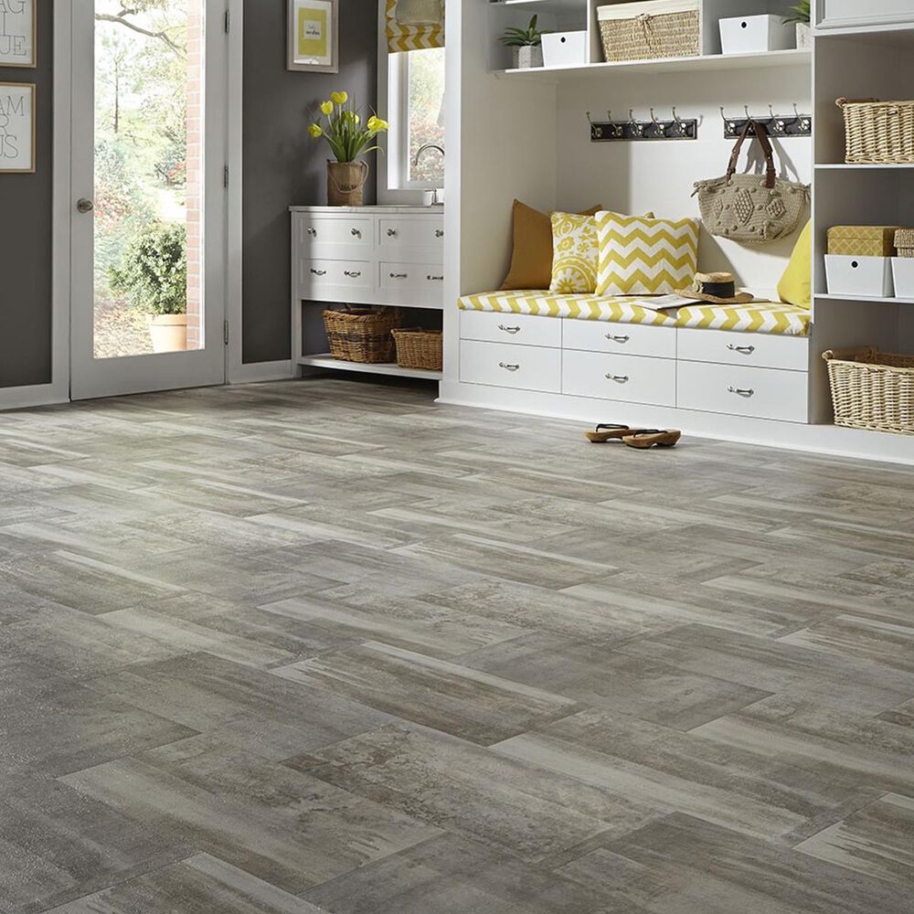 Mannington Platinum Patina Carbon Luxury Vinyl Sheet, , large