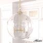 Hunter High Oaks 3-Light Pendant in Alturas Gold, , large