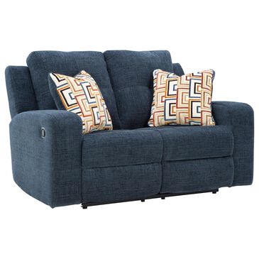 Ashley Danum Manual Reclining Loveseat in Ink, , large