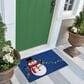 Trans-Ocean Import Natura Frosty and Bright 1"6" x 2"6" Navy Outdoor Door Mat, , large
