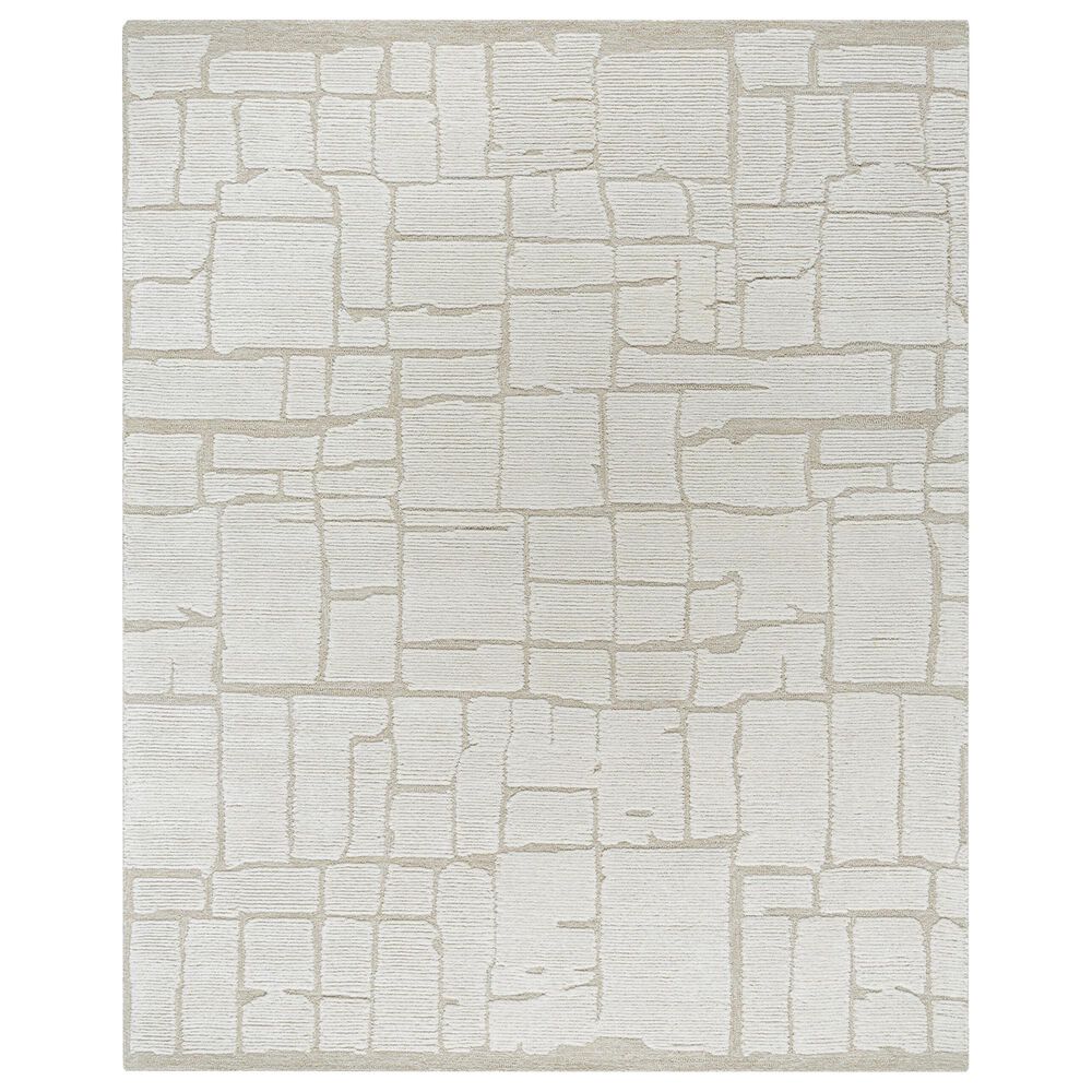 Surya Bianca Light Silver and Ash 2" x 3" Area Rug, , large