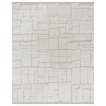 Surya Bianca Light Silver and Ash 2" x 3" Area Rug, , large