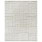 Surya Bianca Light Silver and Ash 2" x 3" Area Rug, , large