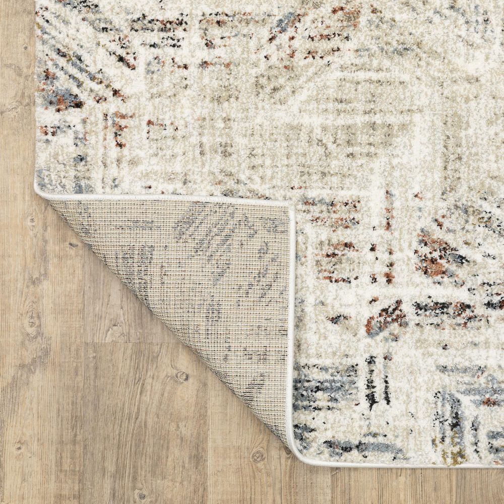 ROW by Oriental Weavers Gemma Beige, Blue and Rust 5'3" x 7' Area Rug, , large
