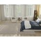 Nourison Courtyard Ivory and Silver 10" Square Indoor/Outdoor Area Rug, , large