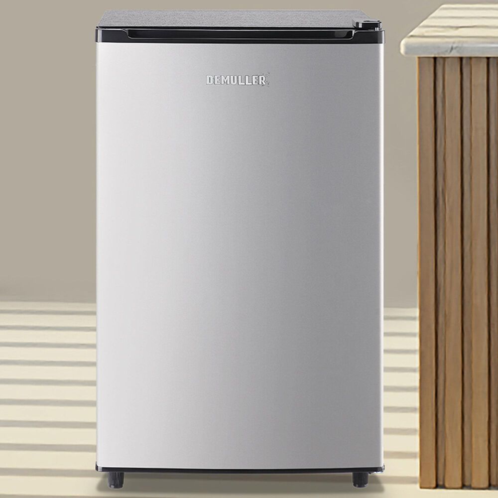 HOMLUX 3.2 Cu. Ft. Single Door Upright Freezer in Silver, , large