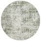Radici USA Livigno Abstract 7"10" Round Green Area Rug, , large