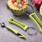 HIC Kitchen 4-Piece Fruit Tool Set in Yellow and Green, , large