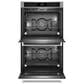 KitchenAid 2-Piece Kitchen Package with 30" Double Wall Oven and Electric Cooktop in Stainless Steel, , large