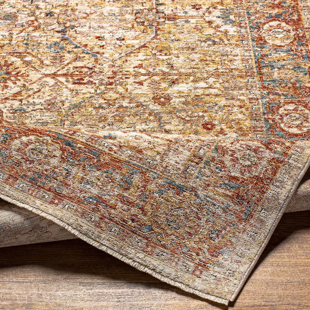 Surya Aspendos 10&#39; x 13&#39;11&quot; Dusty Pink, Rust, Burgandy, Wheat, Taupe, Gray, Denim, Black and Cream Area Rug, , large