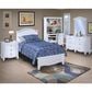 New Heritage Design Victoria Desk and Hutch in White, , large