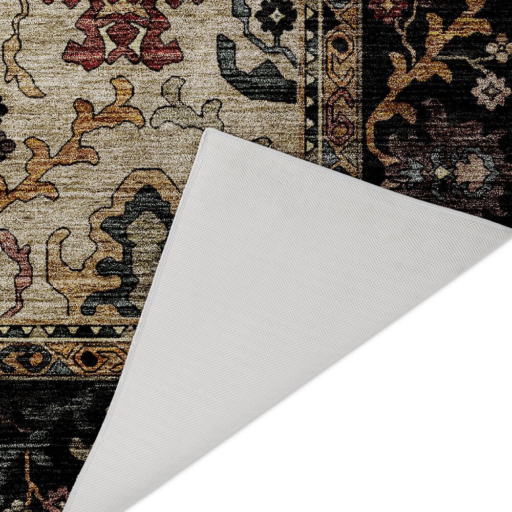 Dalyn Rug Company Silk Road Black, Ivory, Gold, Copper, Blush, Aloe and Wheat 10&#39; x 14&#39; Area Rug, , large