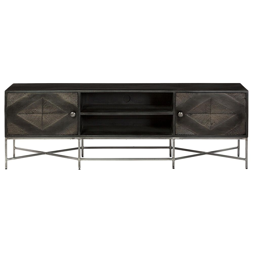 Mercana Hobbart 70.5" Media Console in Dark Brown, , large