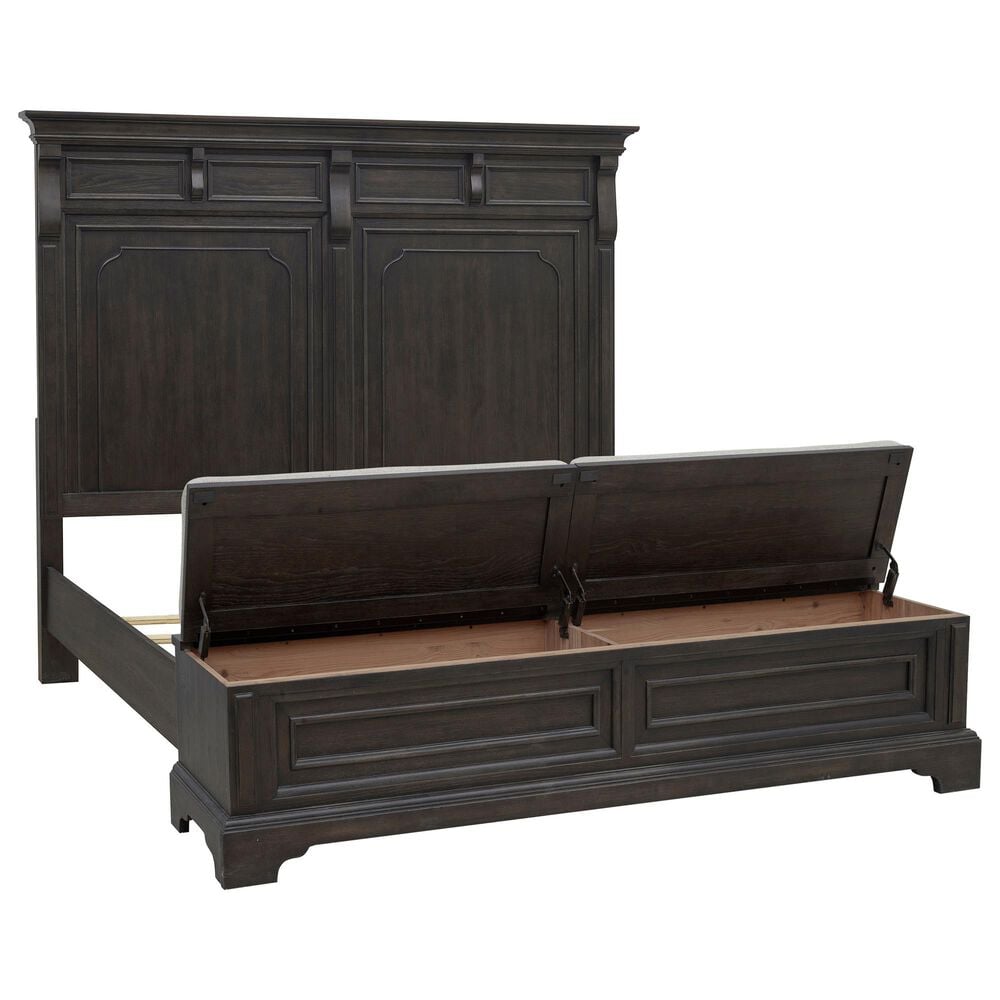 Chapel Hill Hickory Creek King Storage Bed, , large
